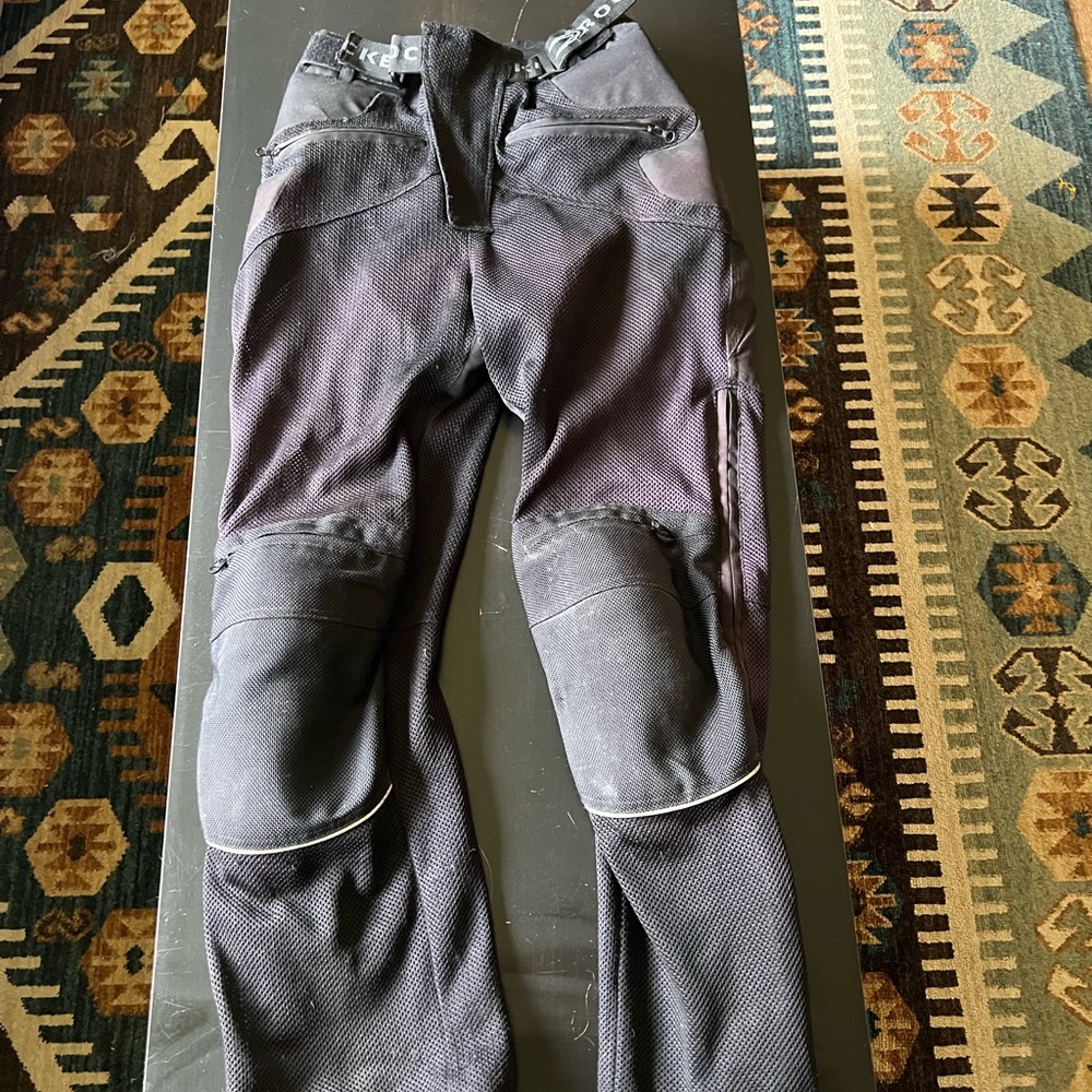 Joe Rocket Black Cargo Motorcycle Pants